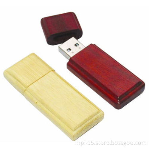 High quality wooden USB flash drive with 1GB to 32GB Capacity